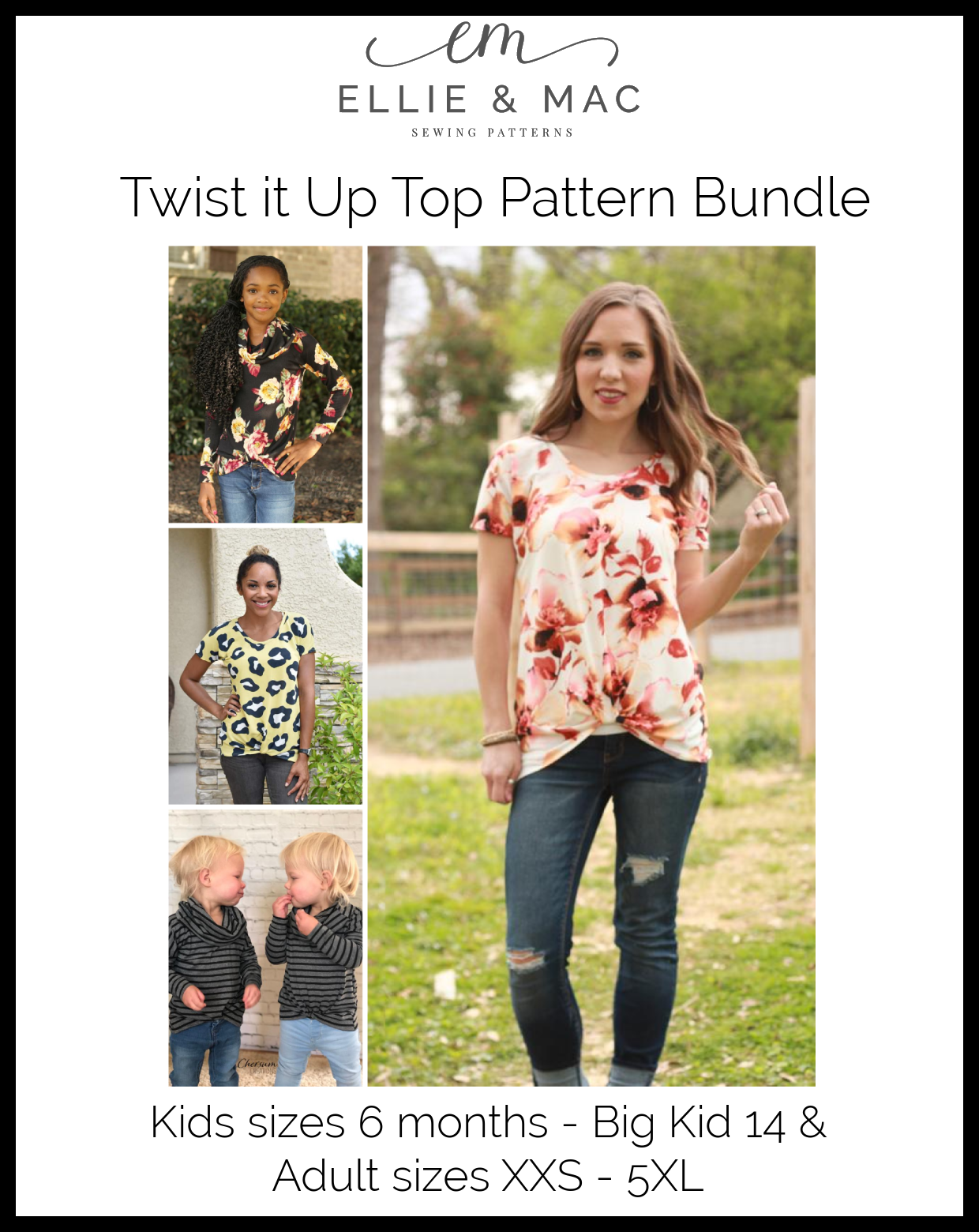 Twist It Up Top Pattern Bundle