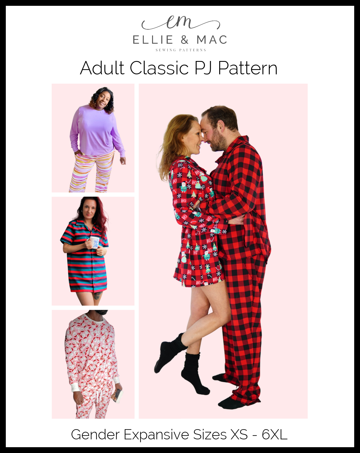 Adult Classic PJ & Nightgown Pattern