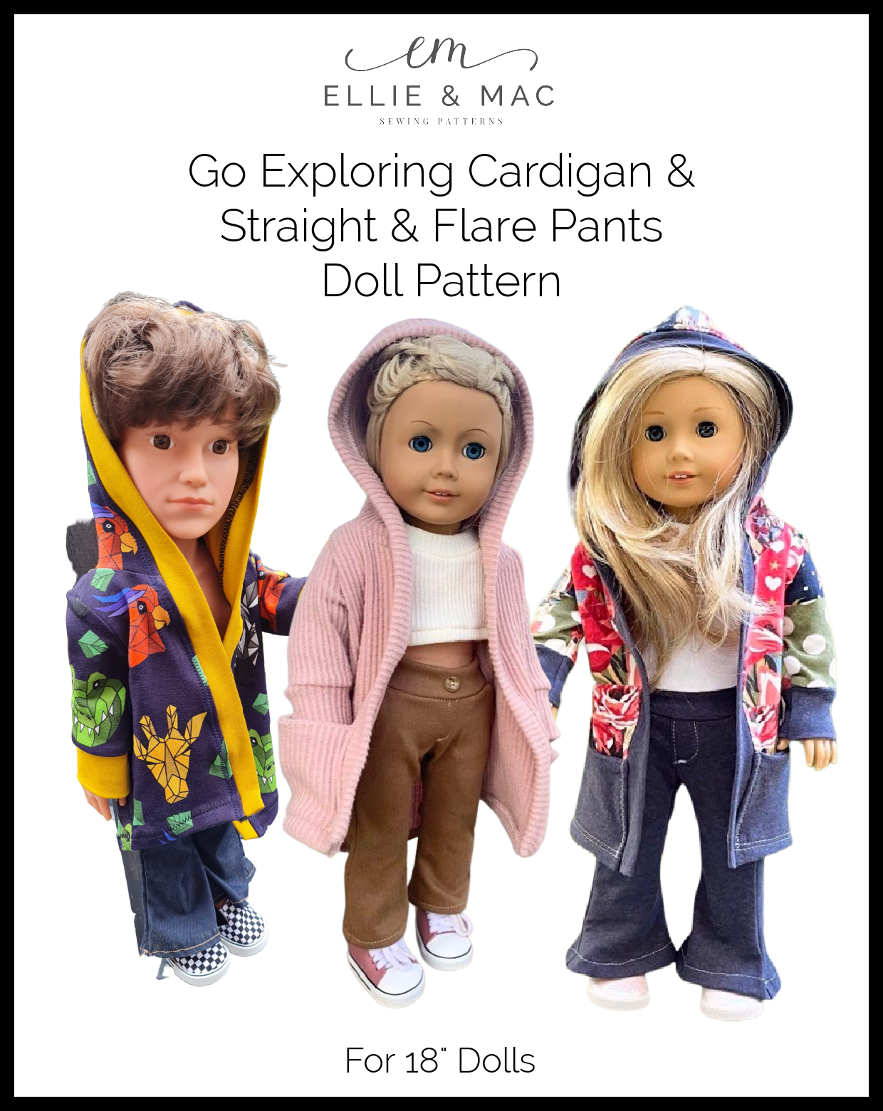 Modern Doll Pattern Bundle 1