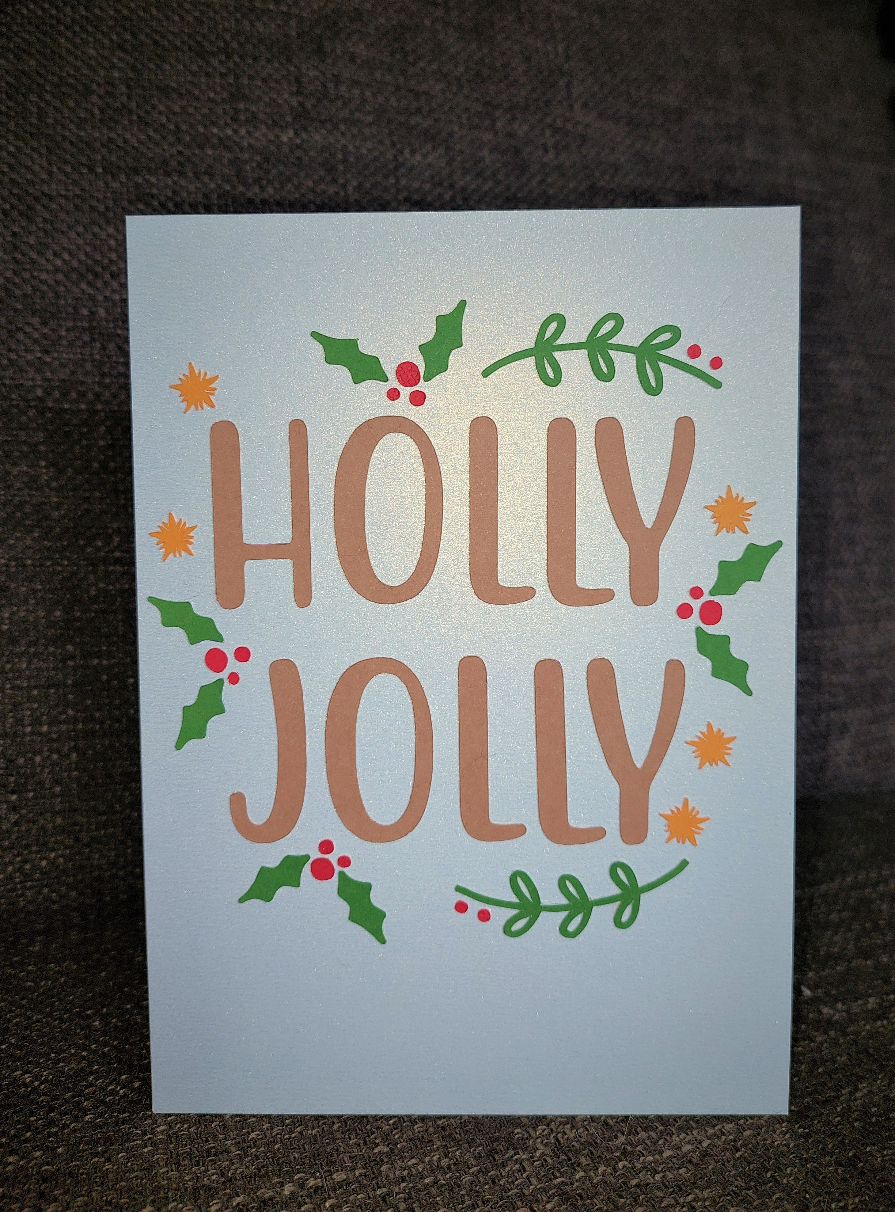 Holly Jolly Holiday Cut File