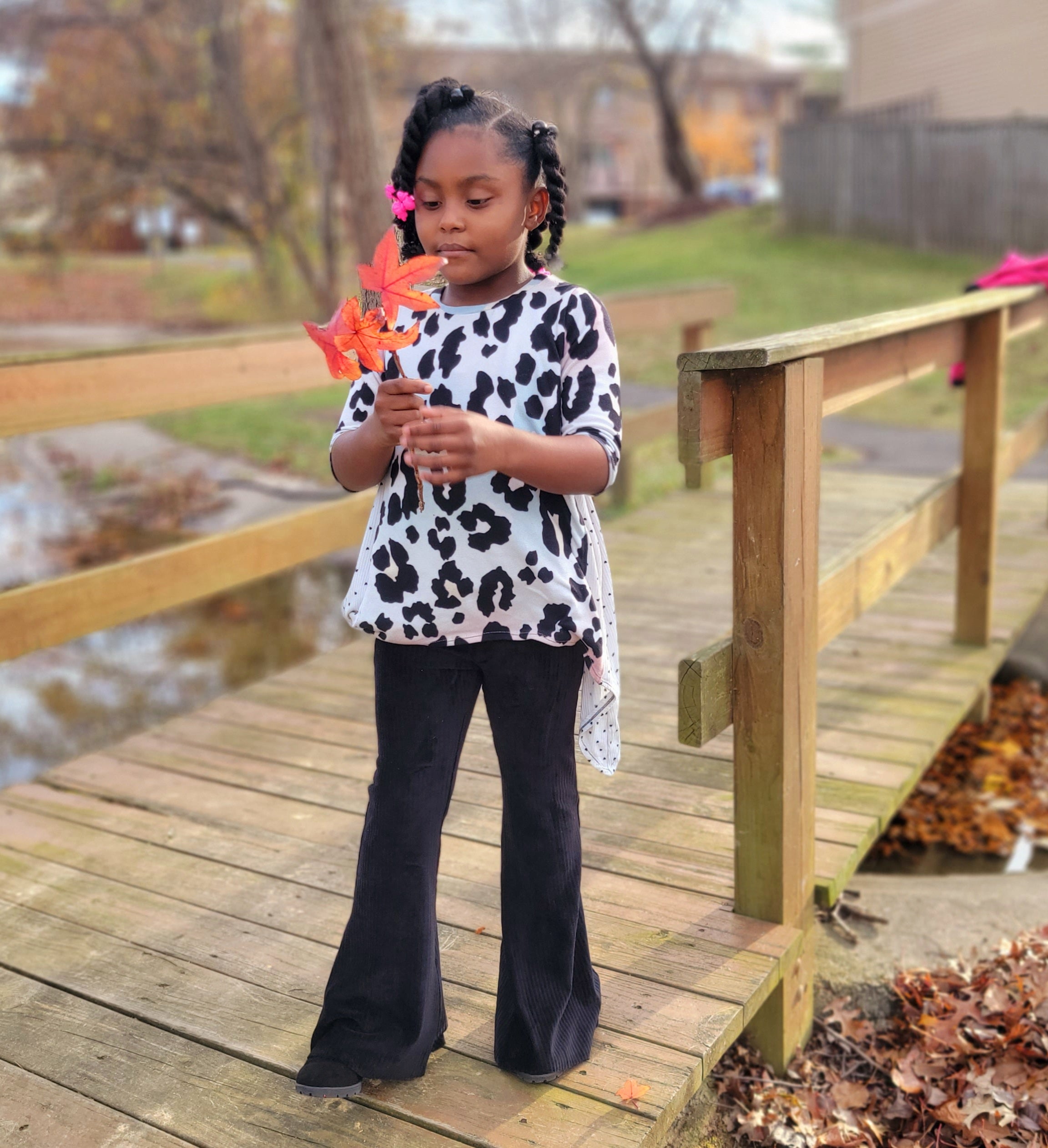 Kids Flare and Straight Pants Pattern