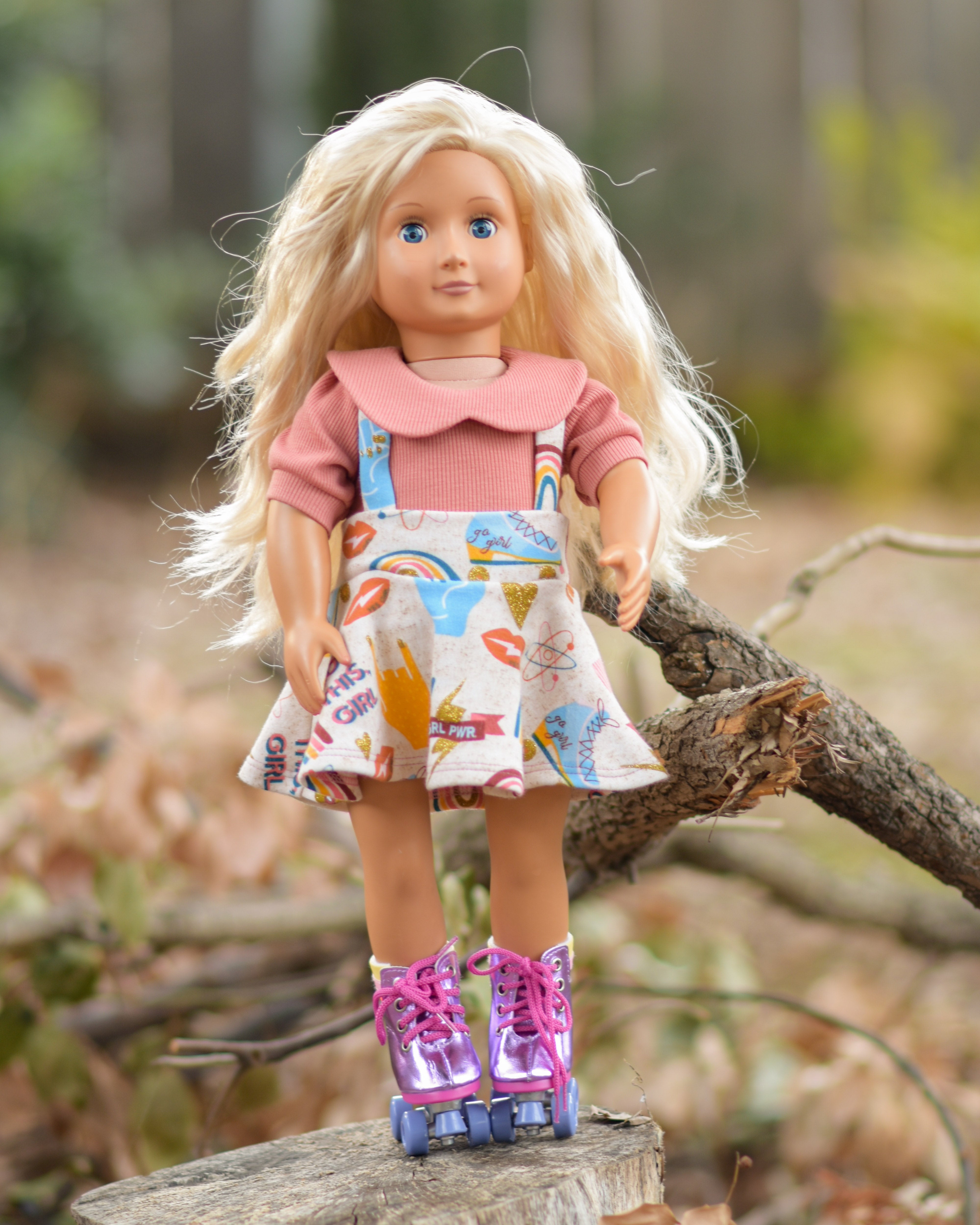 Sitting Pretty Top & Be Smart Jumper Doll Pattern