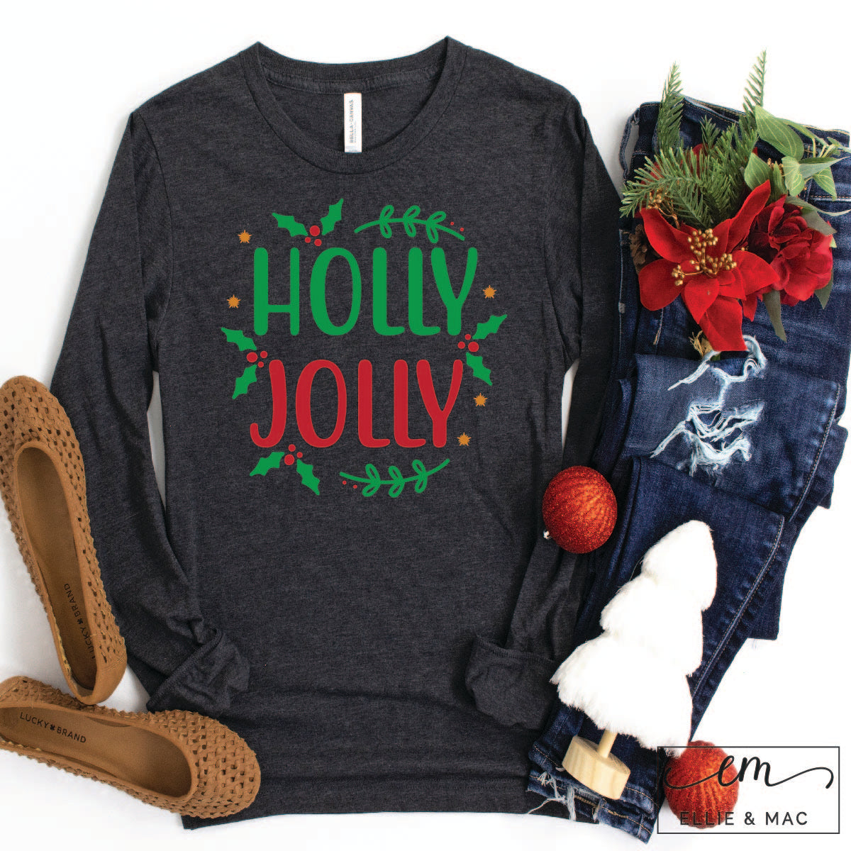 Holly Jolly Holiday Cut File