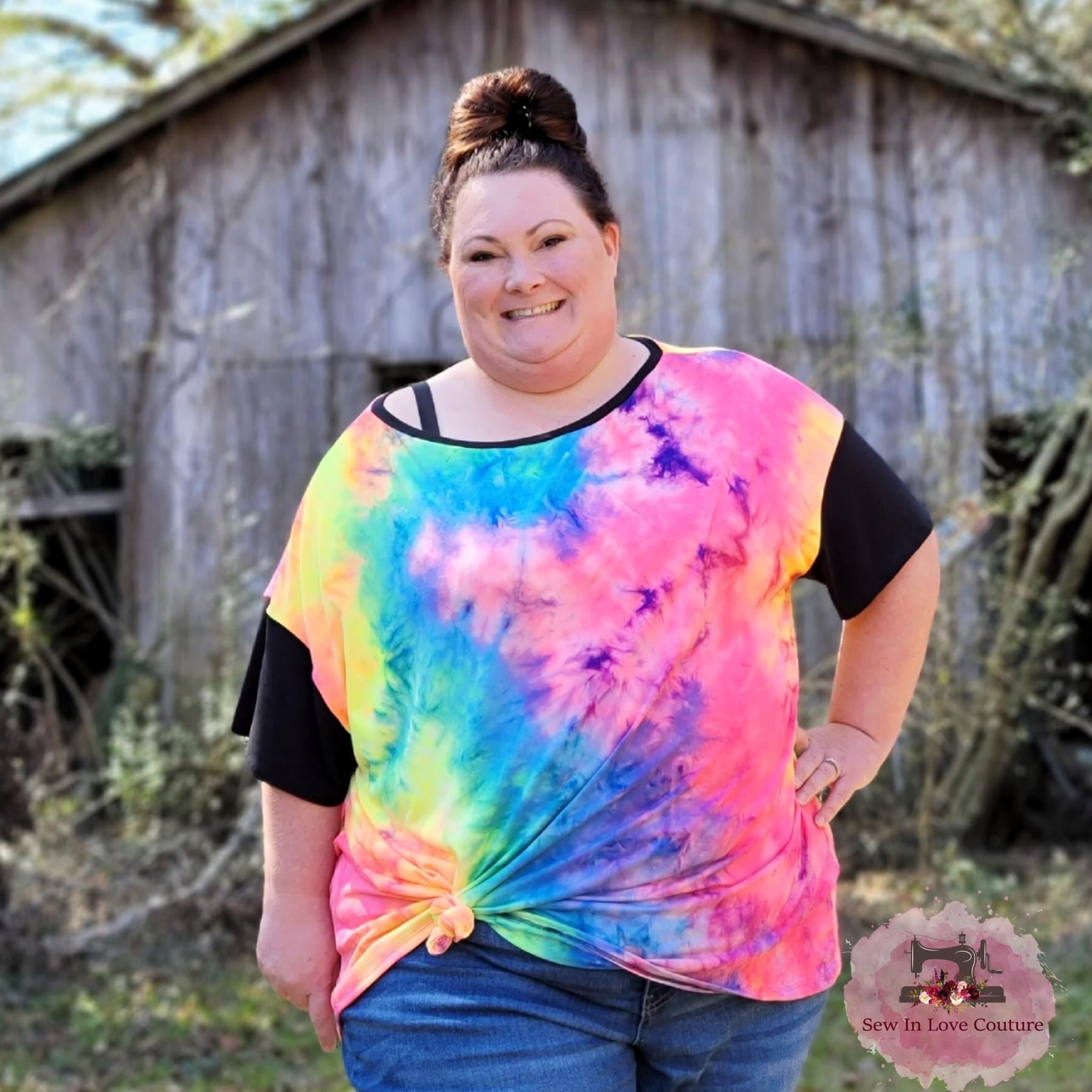 Adult Oversized Tee Pattern