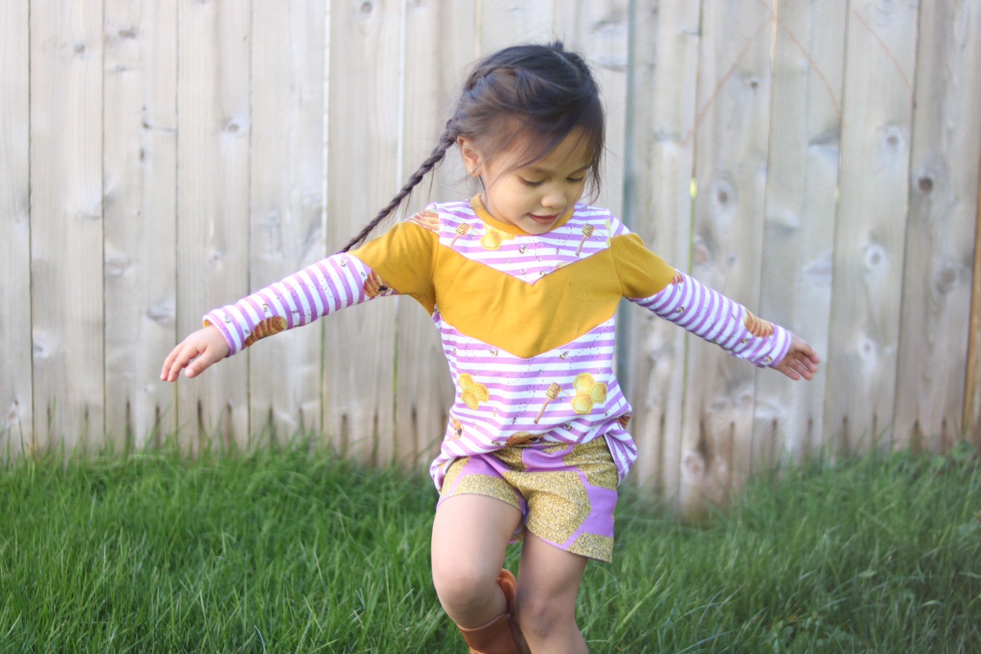 Kid's Book Club Top & Dress Pattern