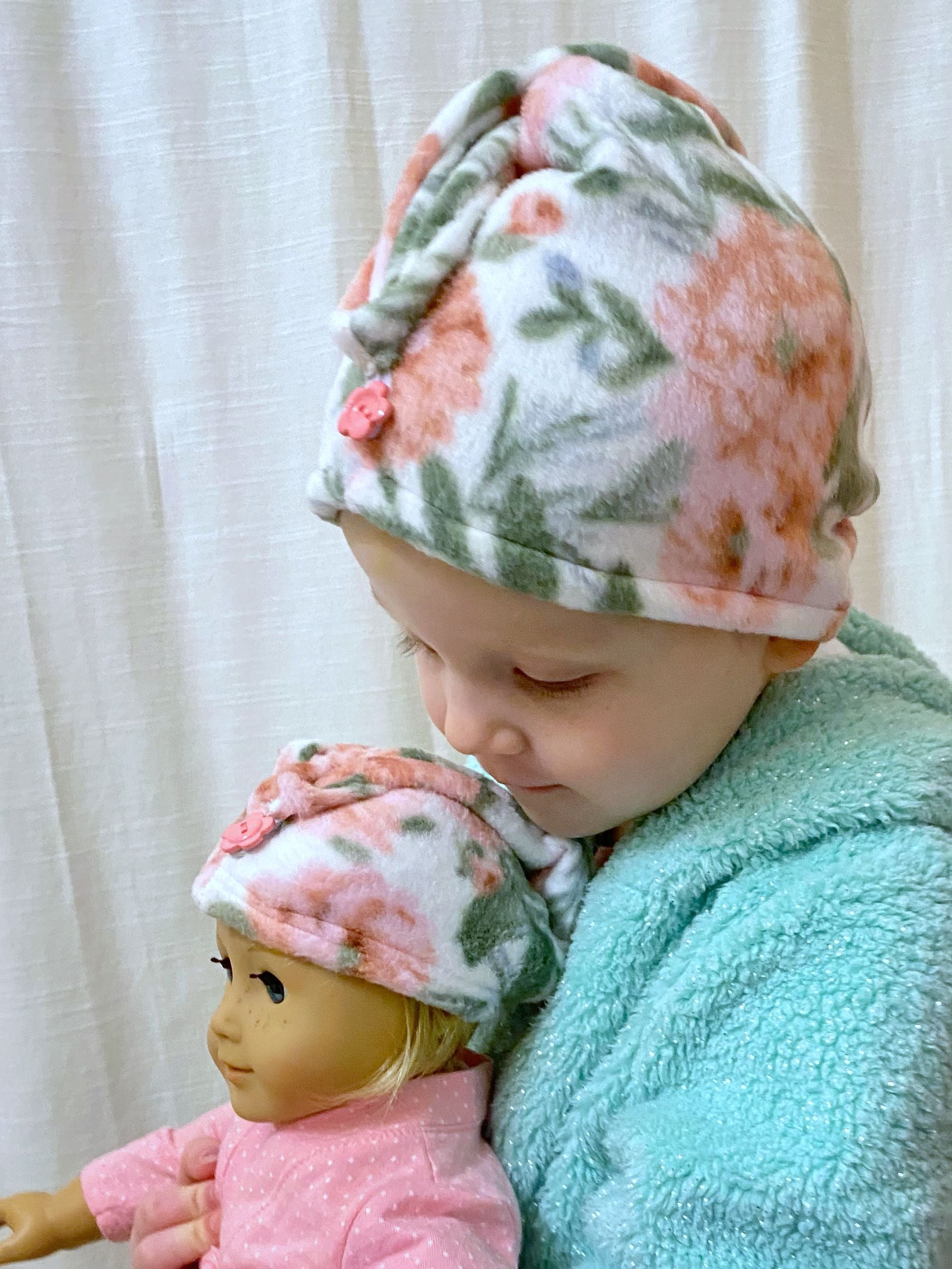 Sleep Shower Cap & Hair Wrap Pattern