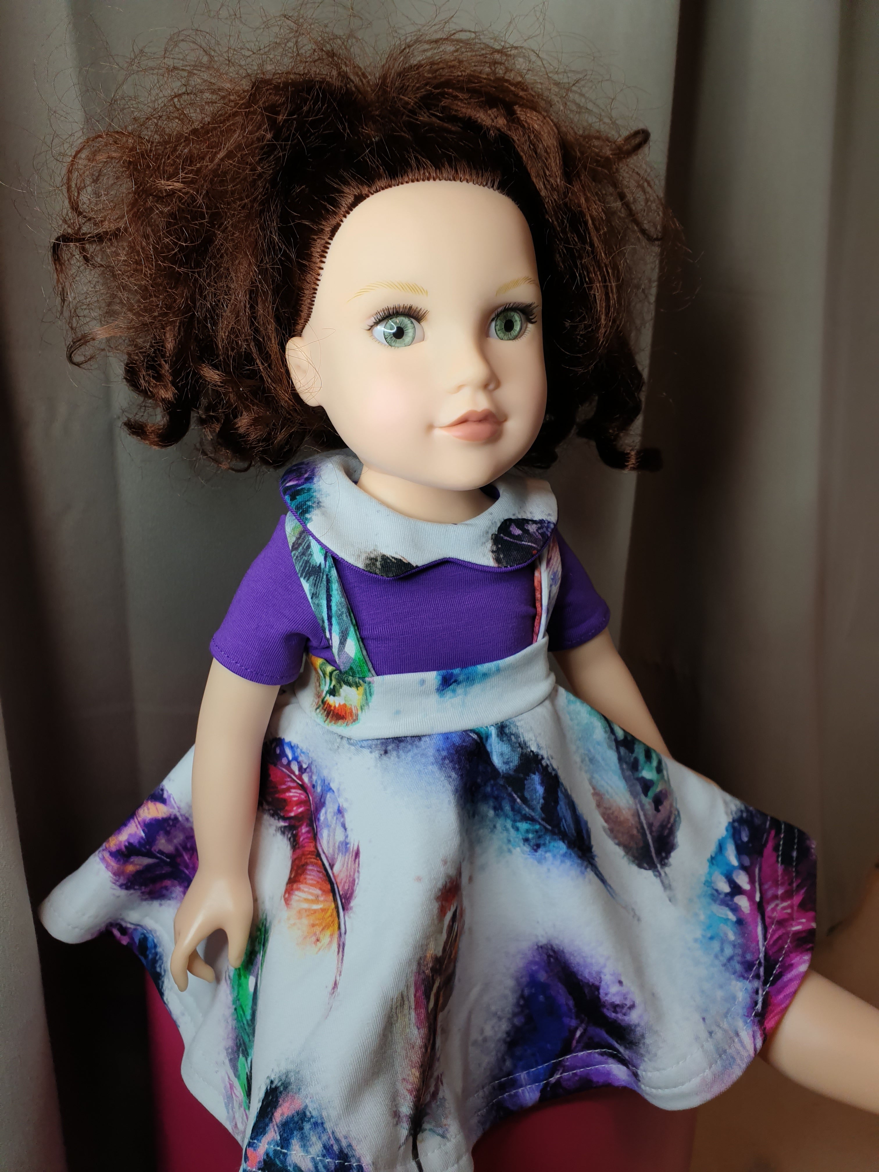 Sitting Pretty Top & Be Smart Jumper Doll Pattern