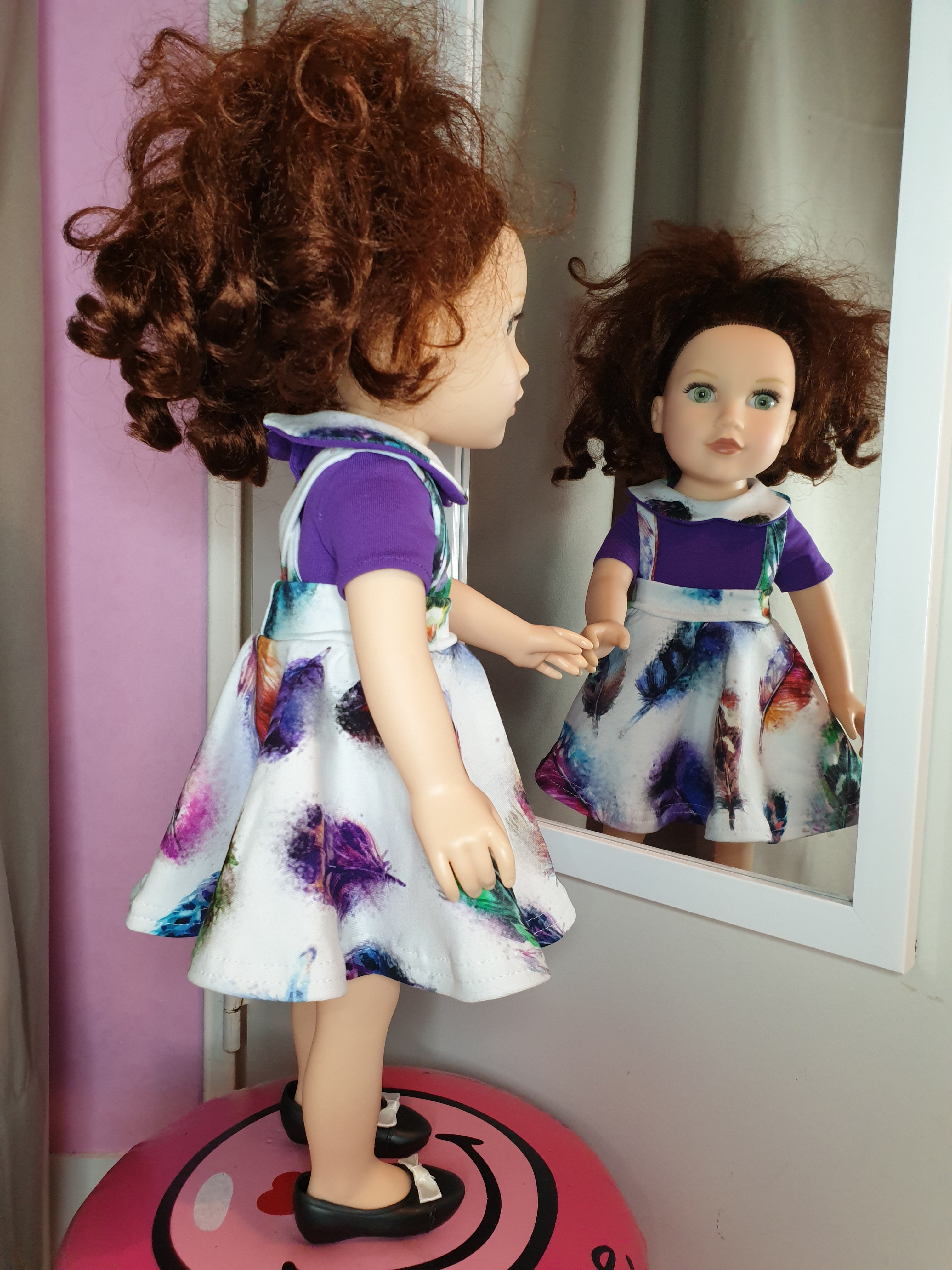 Sitting Pretty Top & Be Smart Jumper Doll Pattern