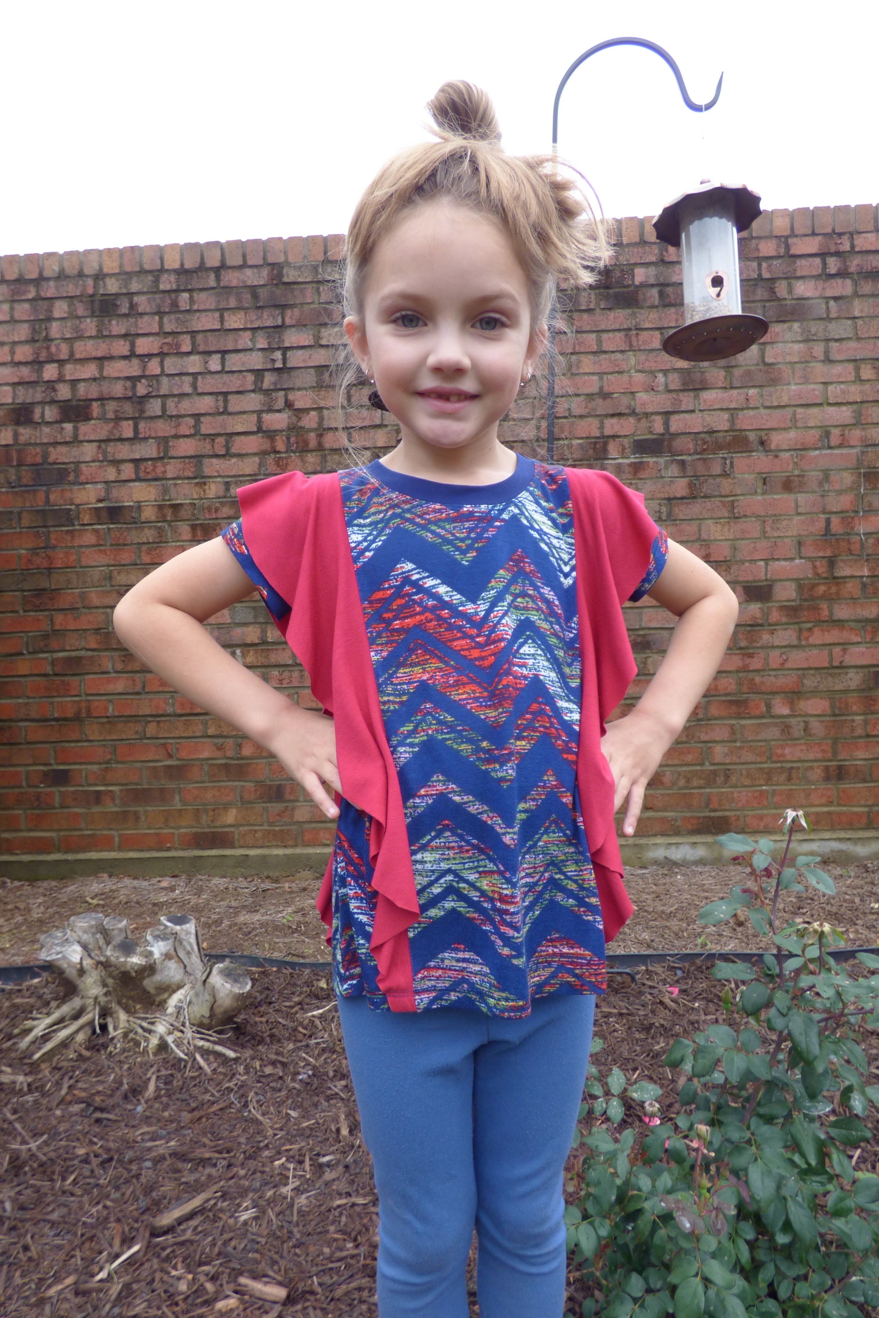 Kids Forever Flounce Top Pattern