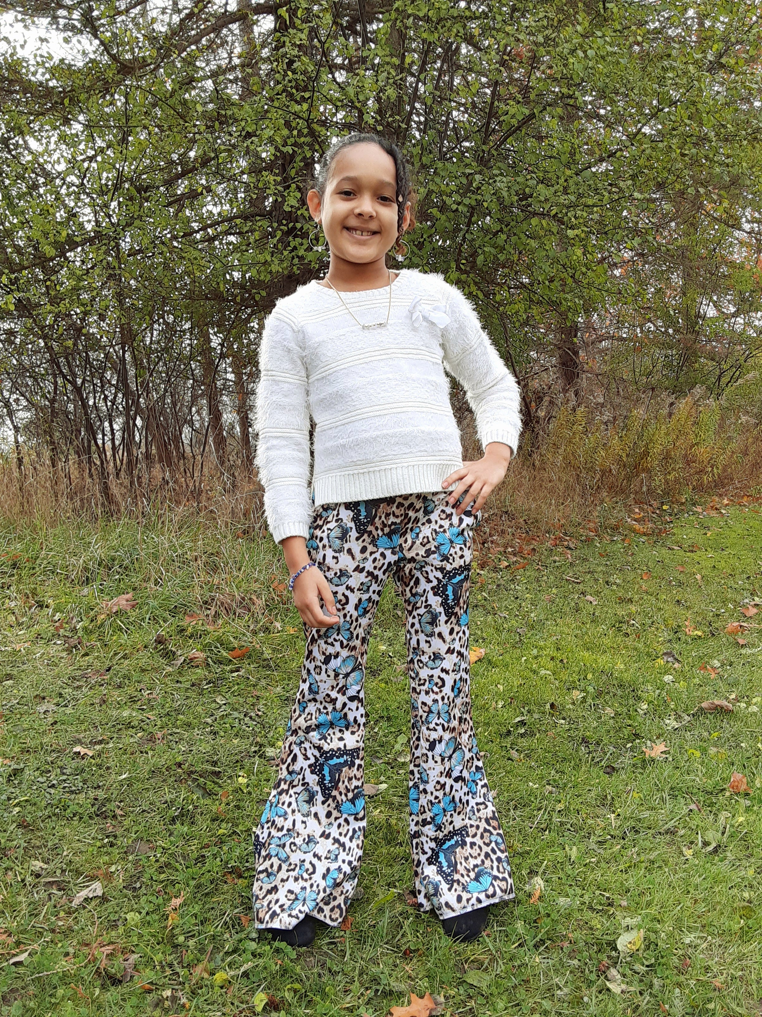 Kids Flare and Straight Pants Pattern