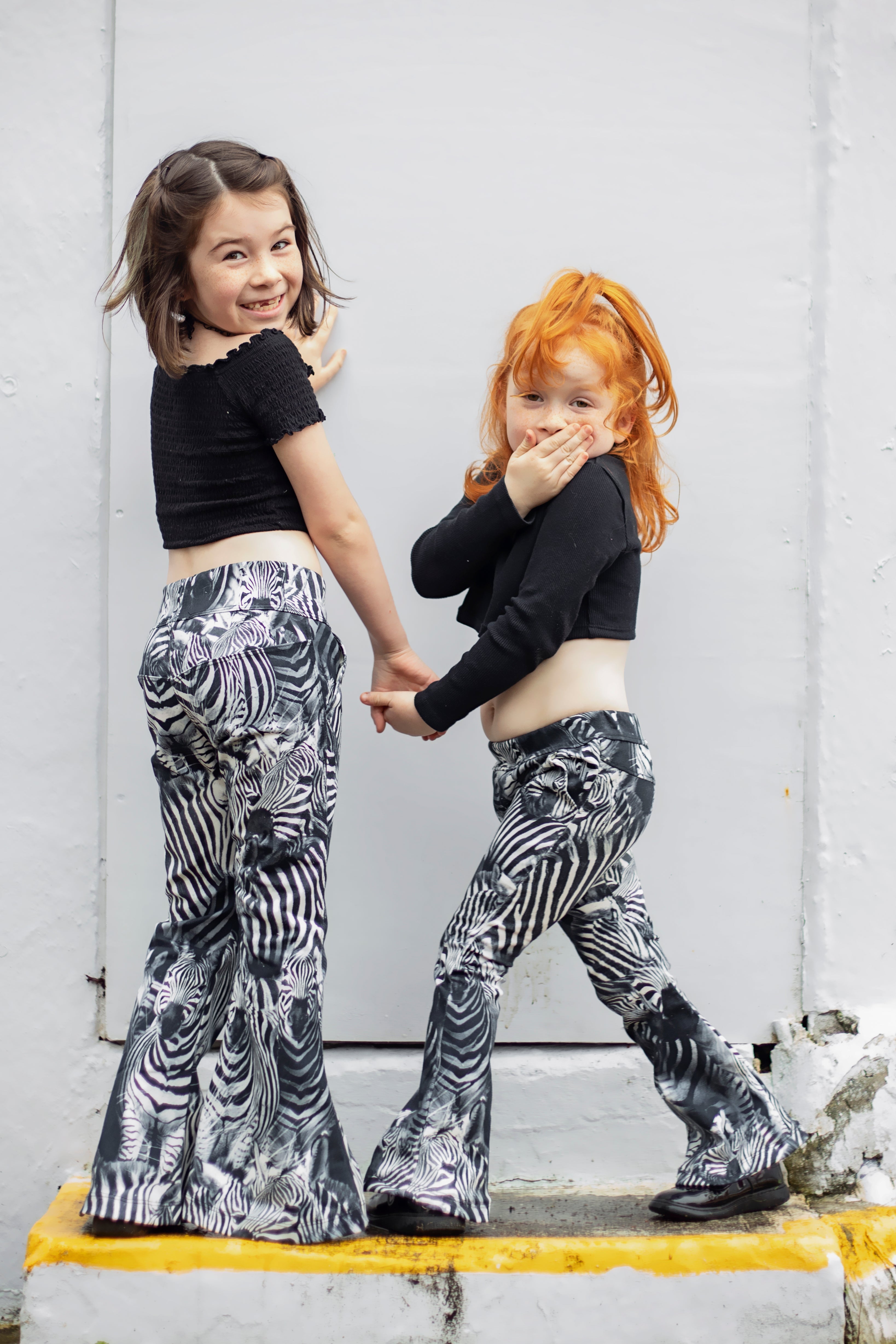 Kids Flare and Straight Pants Pattern