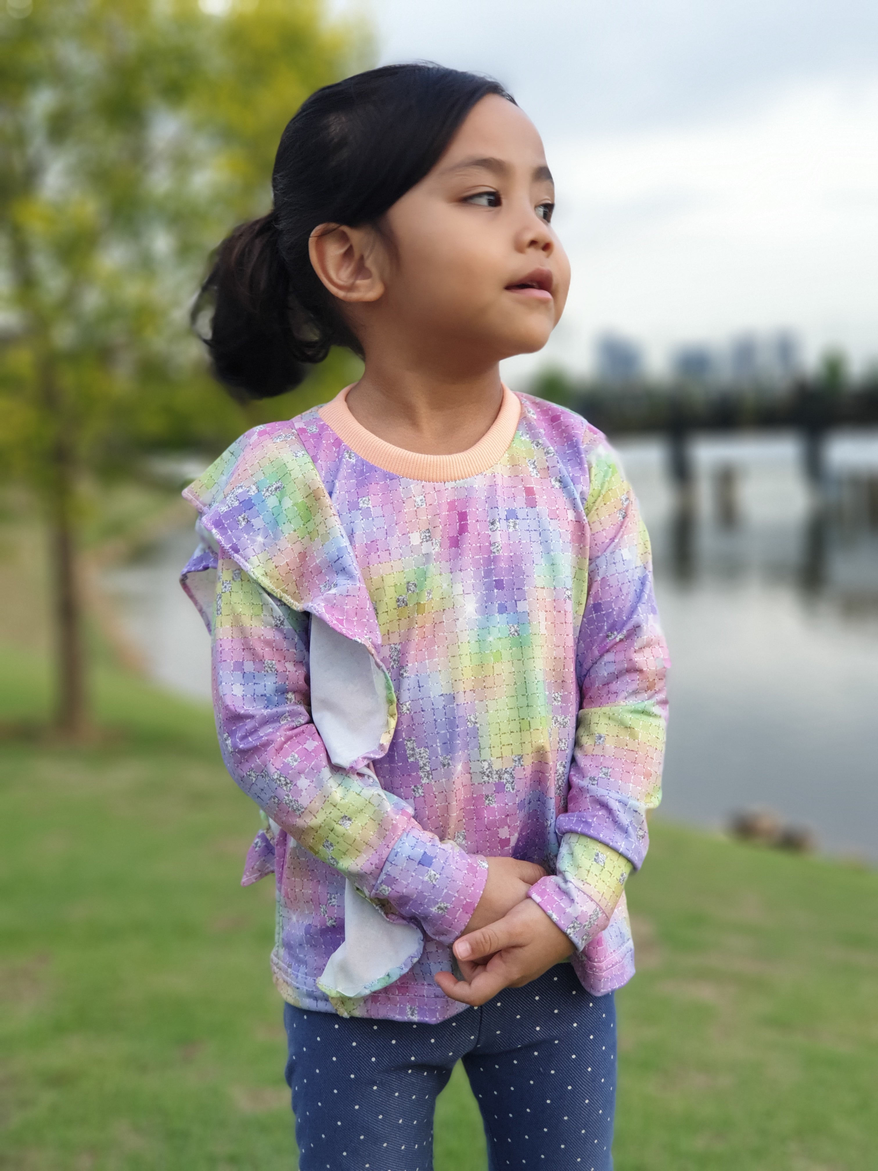 Kids Forever Flounce Top Pattern