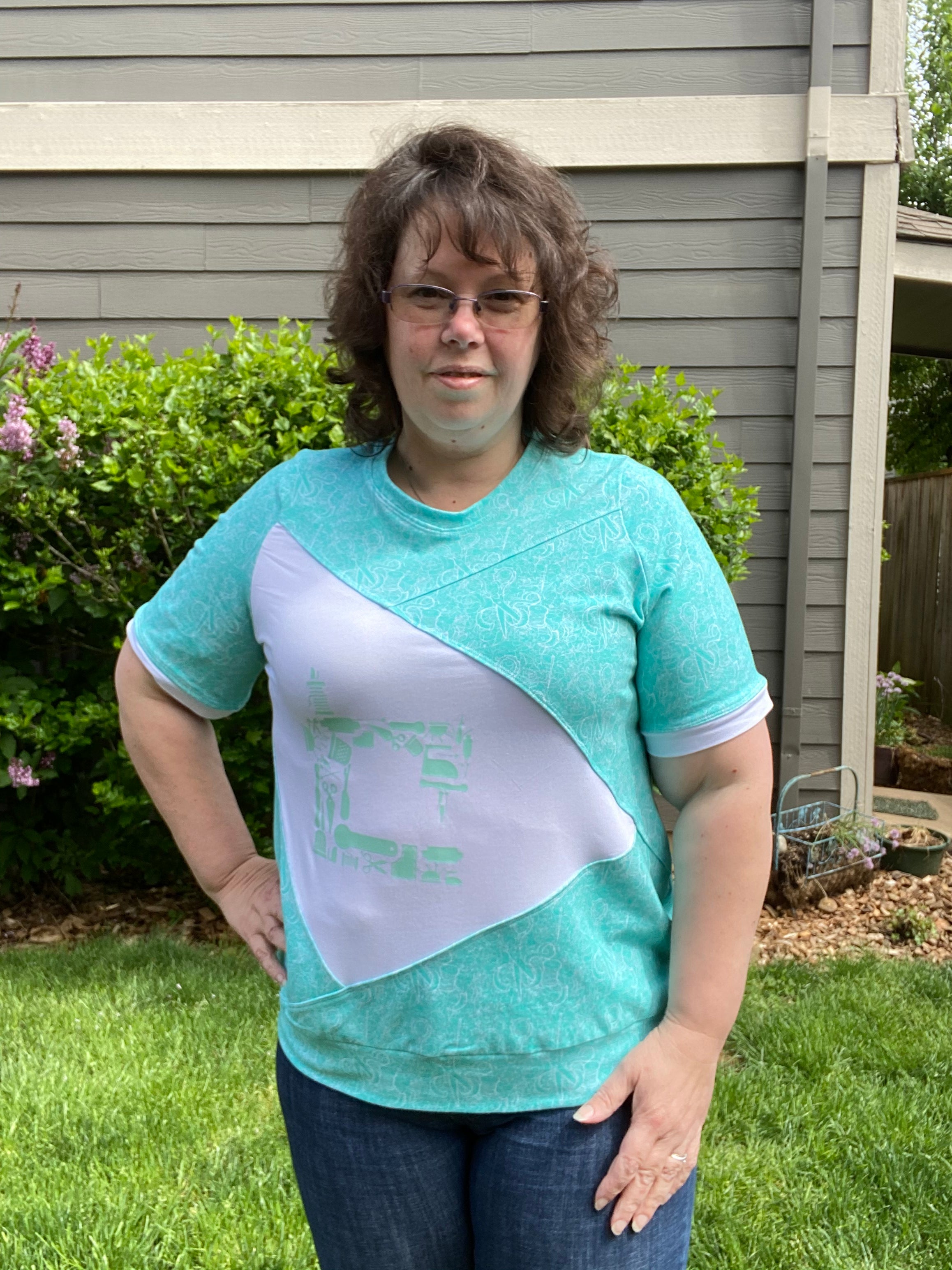 Adult Sew Scrappy Top Pattern