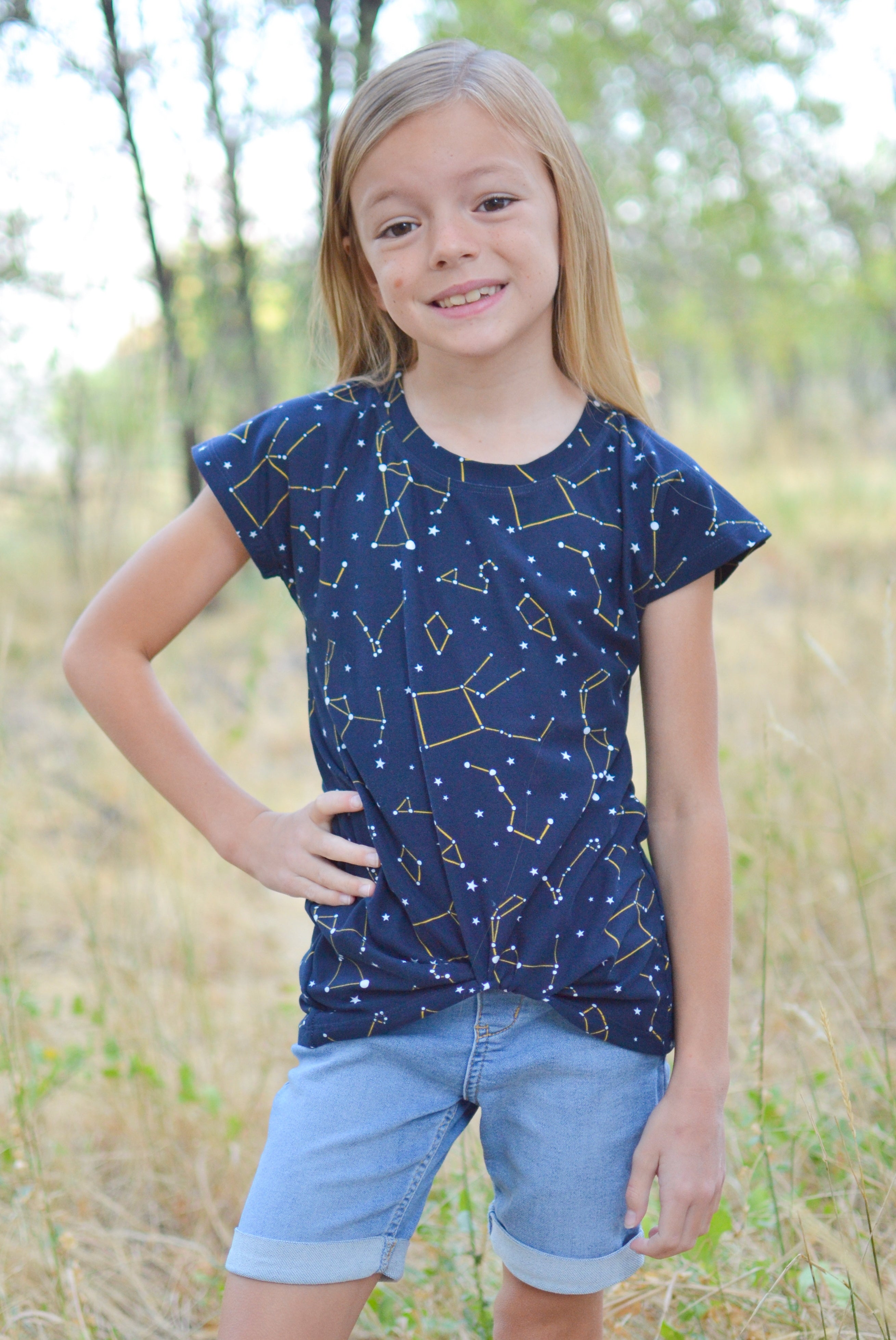 Kid's Twist It Up Top Pattern