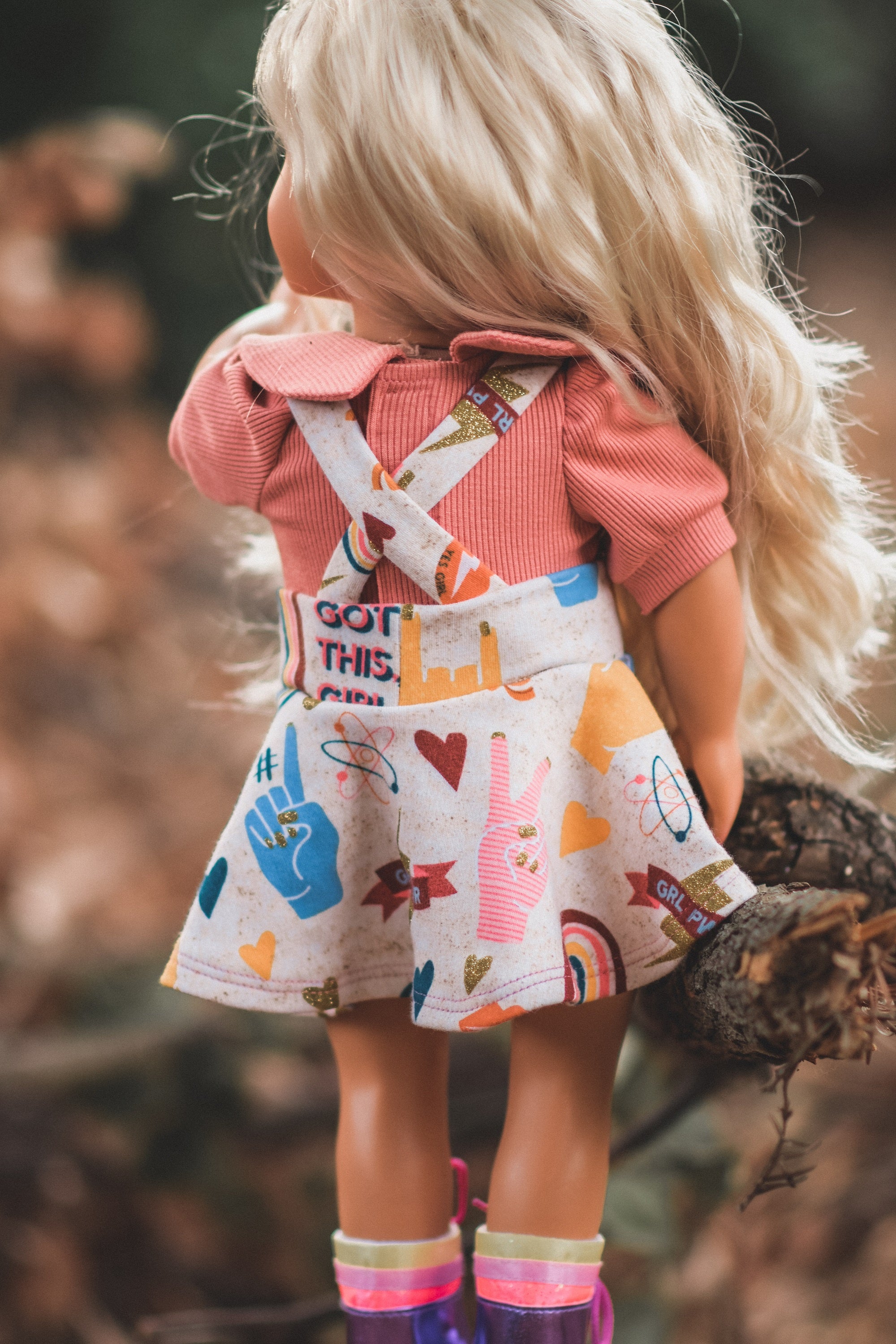 Sitting Pretty Top & Be Smart Jumper Doll Pattern