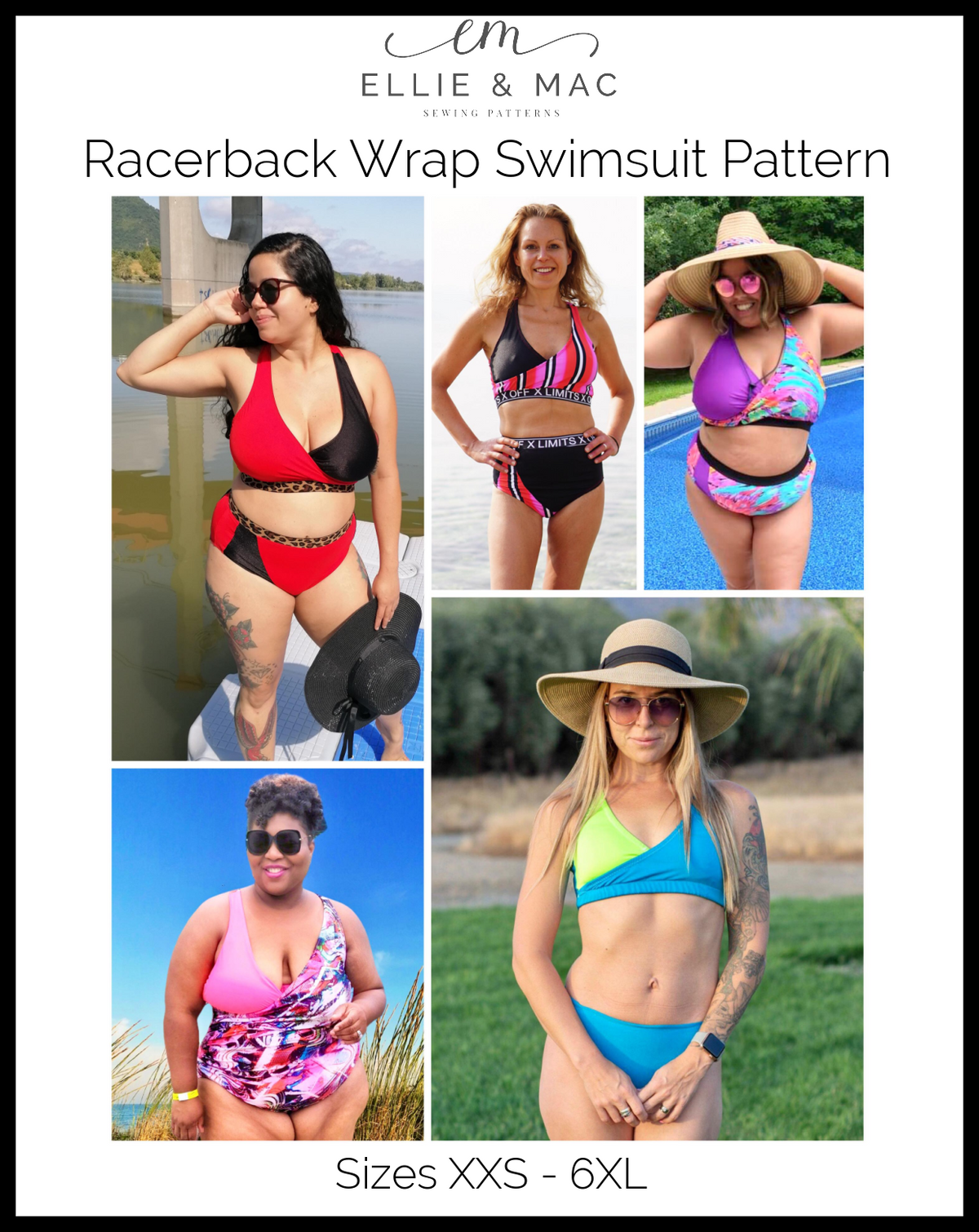 Adult Swimwear Sewing Patterns