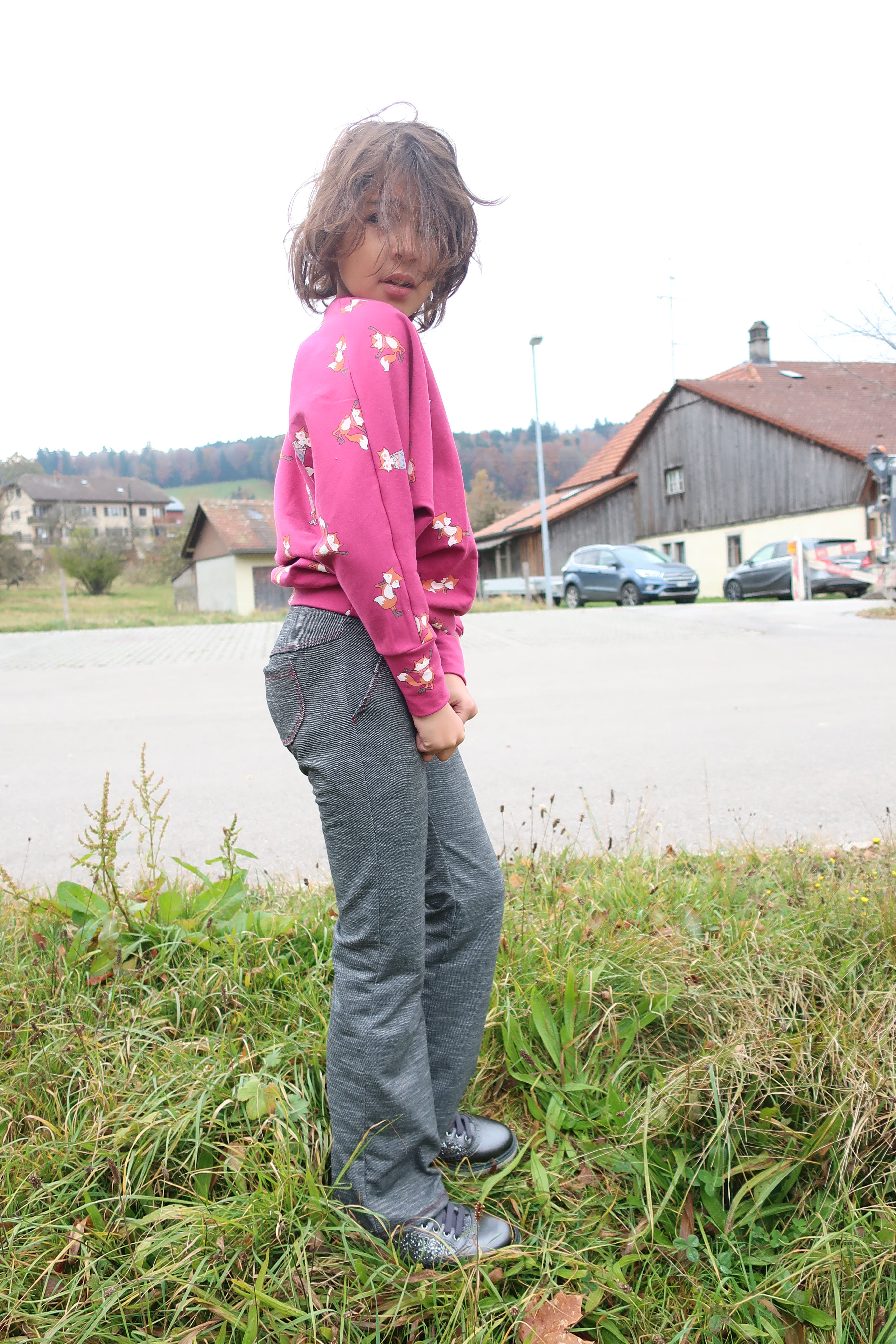 Kids Flare and Straight Pants Pattern