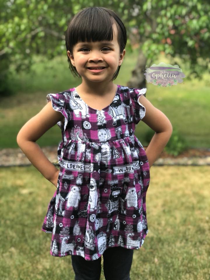 Girl's Be Curious Dress Pattern - Ellie and Mac, Digital (PDF) Sewing Patterns | USA, Canada, UK, Australia