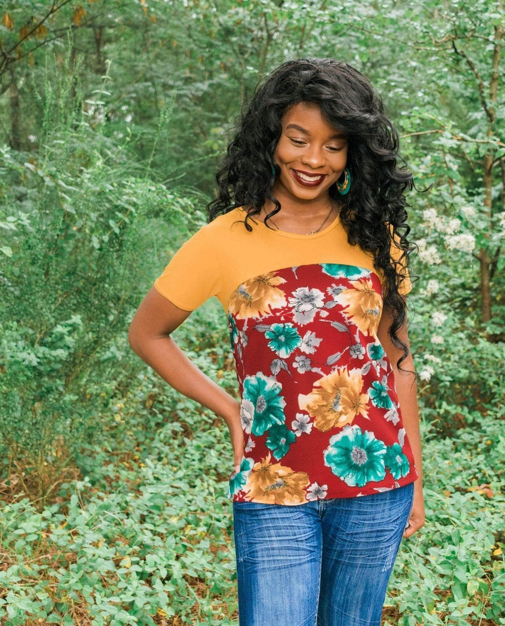 Women's Discoverer Tee Pattern - Ellie and Mac, Digital (PDF) Sewing Patterns | USA, Canada, UK, Australia