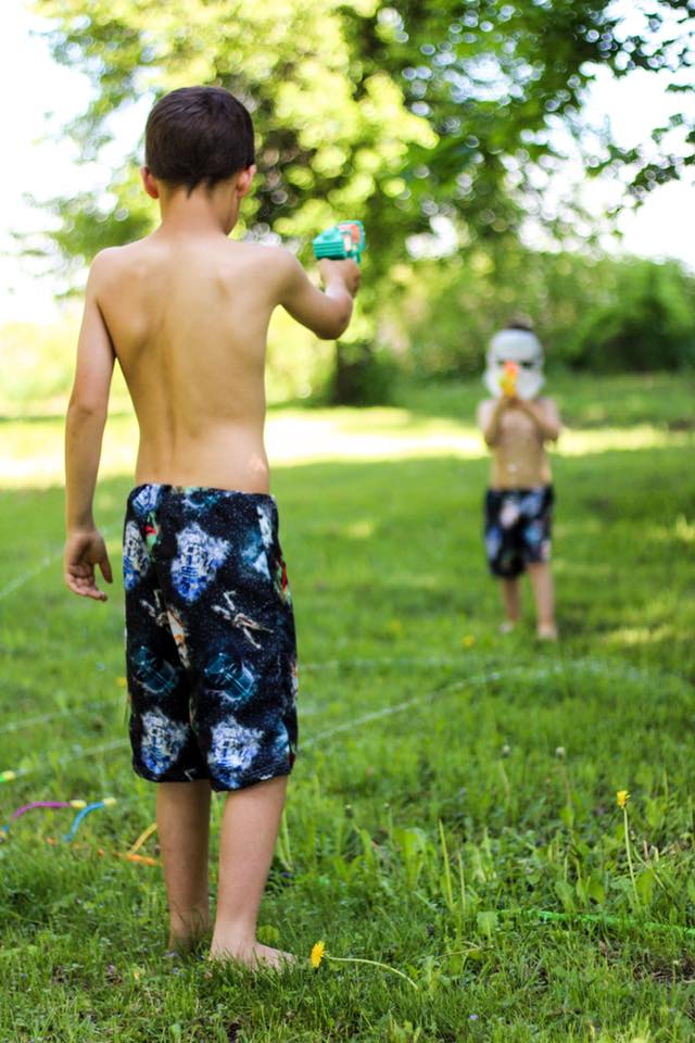 Boy's High Tide Boardshorts & Swim Briefs Pattern - Ellie and Mac, Digital (PDF) Sewing Patterns | USA, Canada, UK, Australia