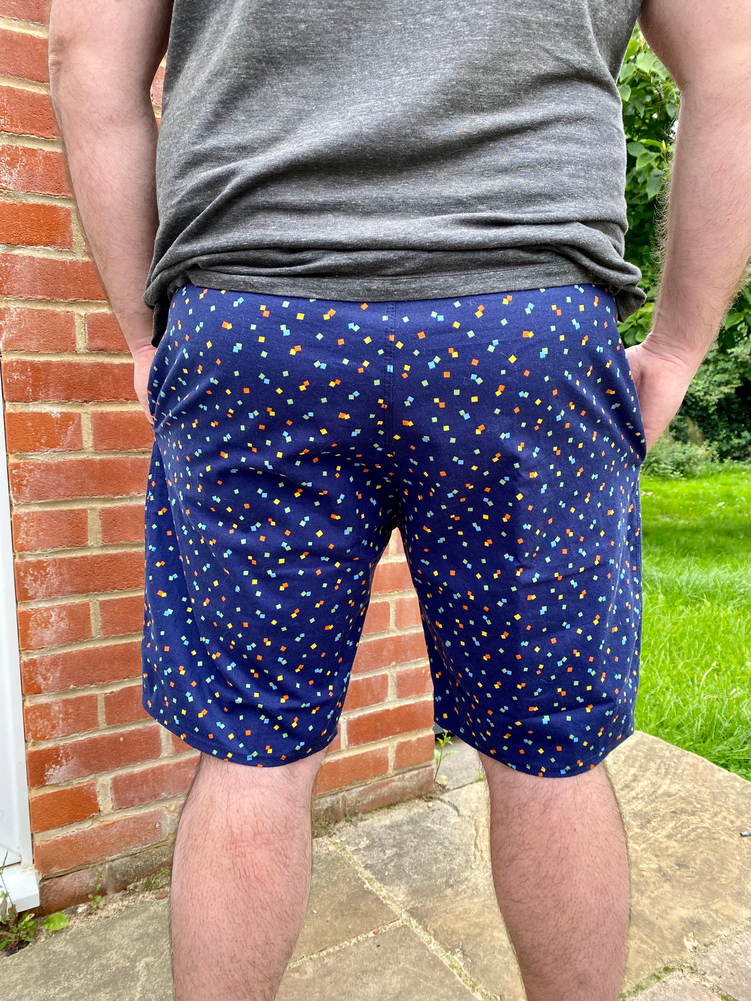 Adult Straight Fit Boardshorts Pattern