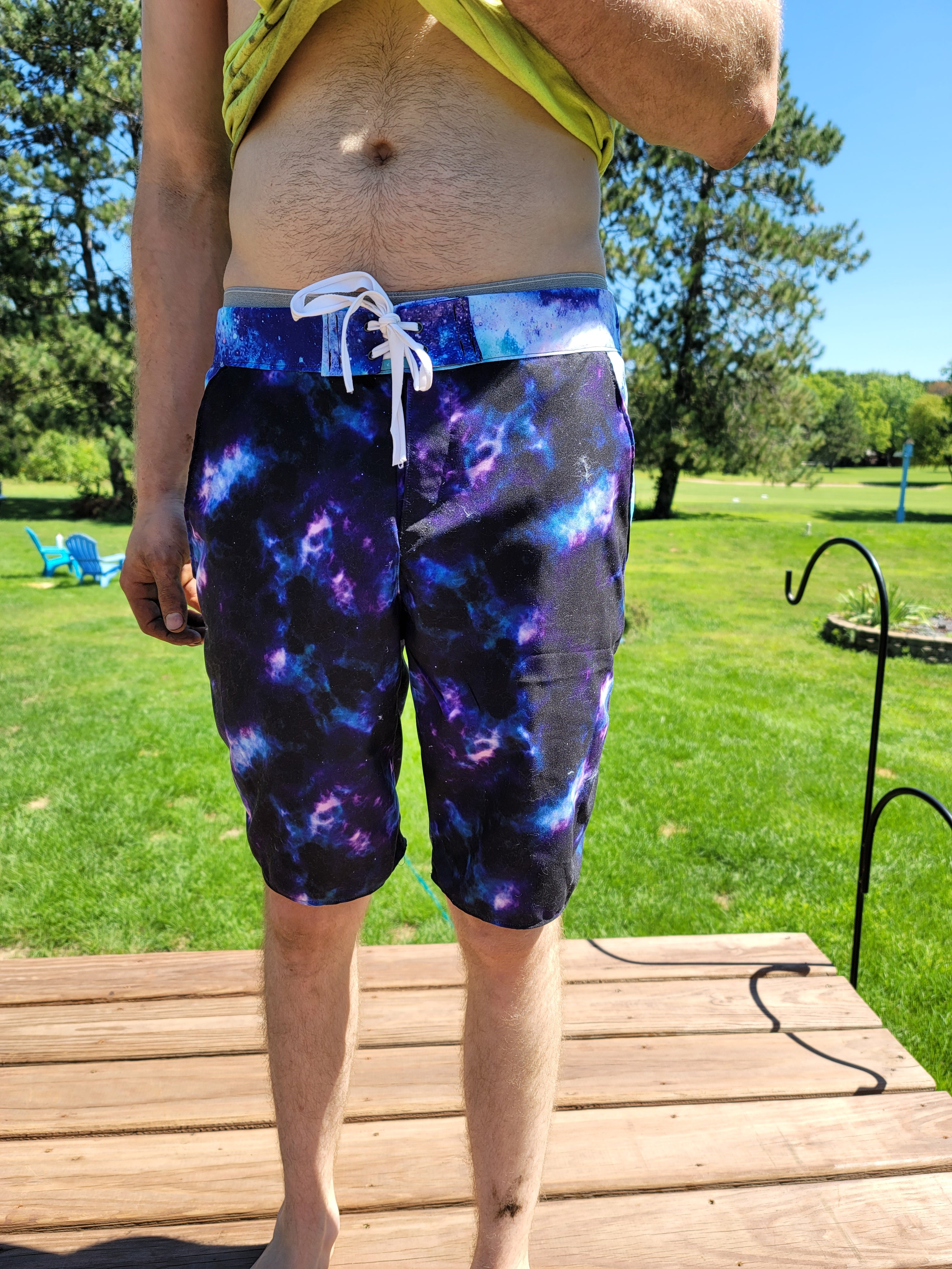 Adult Straight Fit Boardshorts Pattern