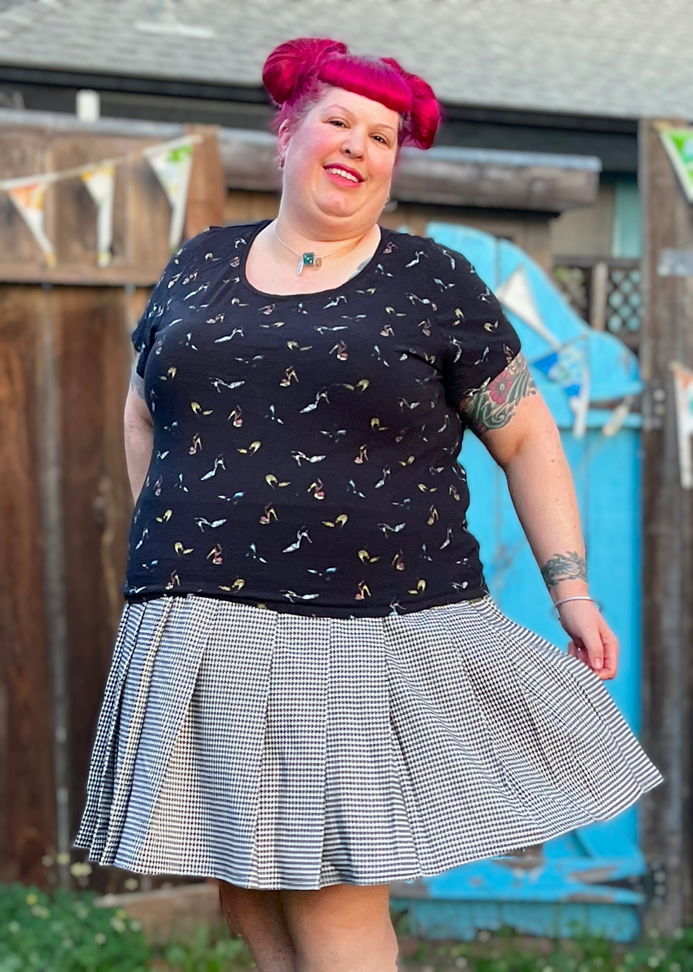 High waisted skirt pattern plus size hotsell