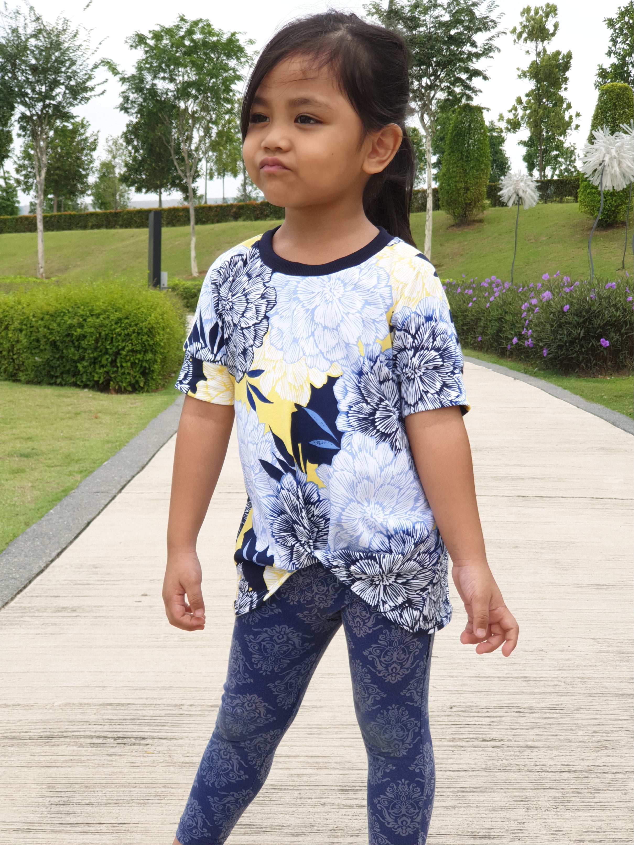 Kid's Twist It Up Top Pattern