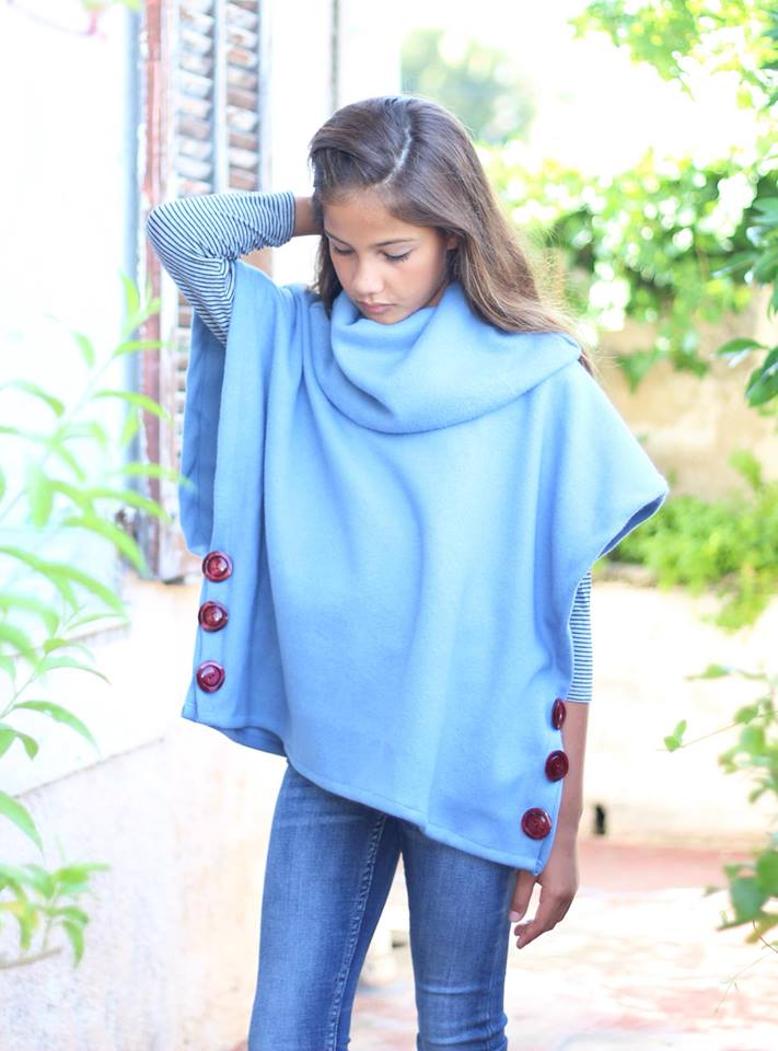 Sugar n' Spice Poncho Pattern (kids)