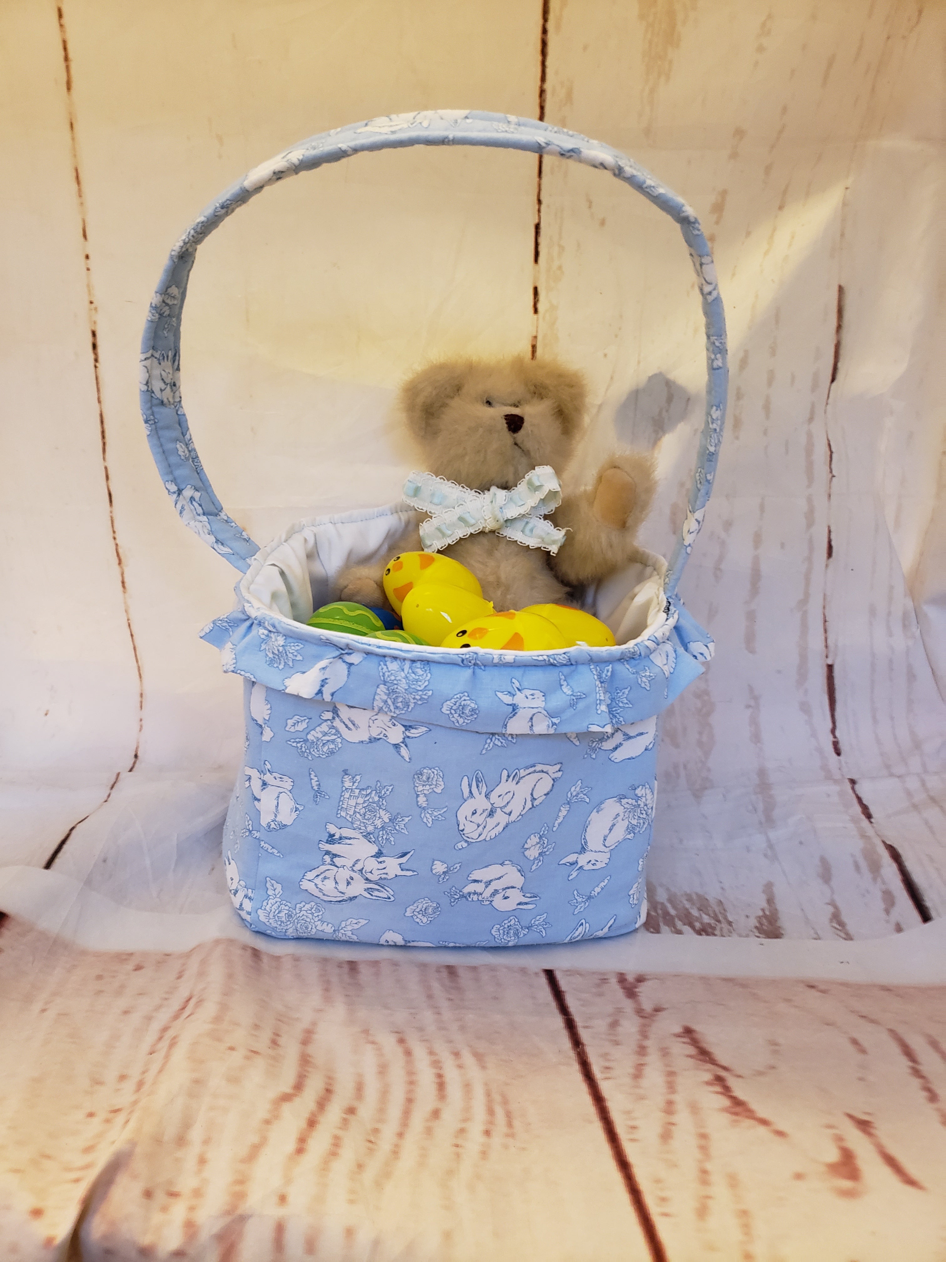 Peek-a-Bunny Basket & Storage Pattern