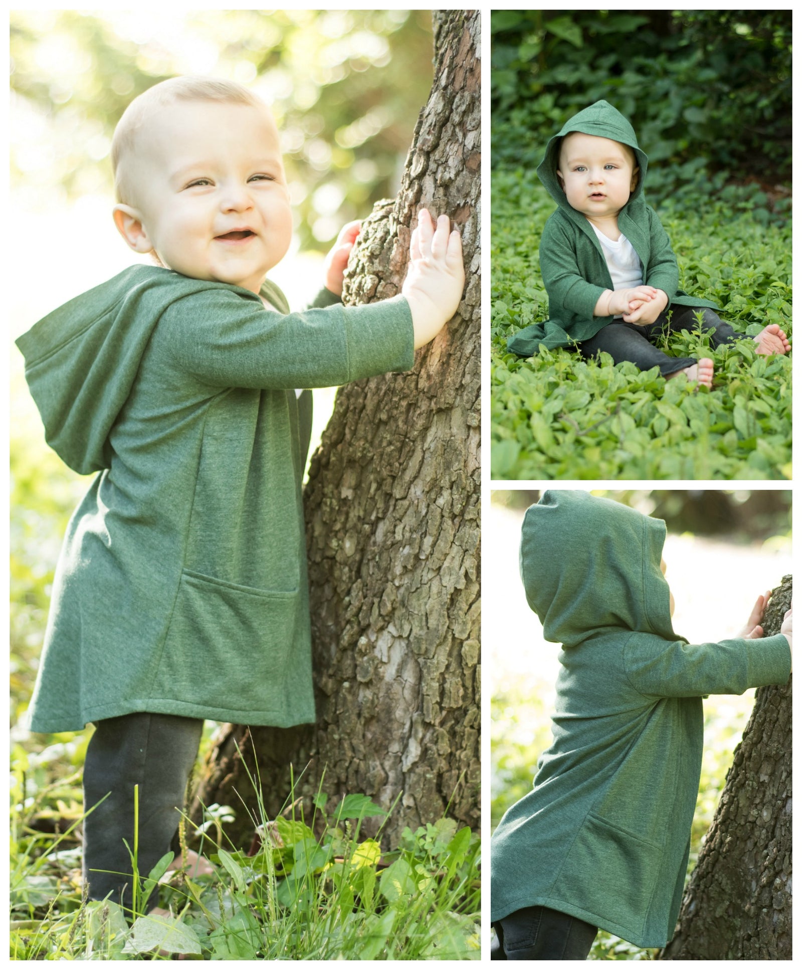 Kid's Go Exploring Cardigan Pattern